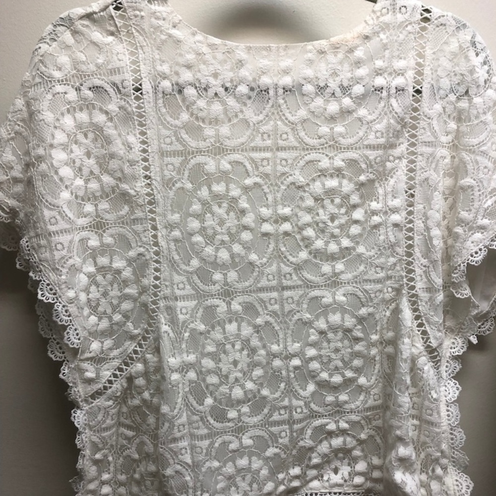 White Lace BB Dakota shirt